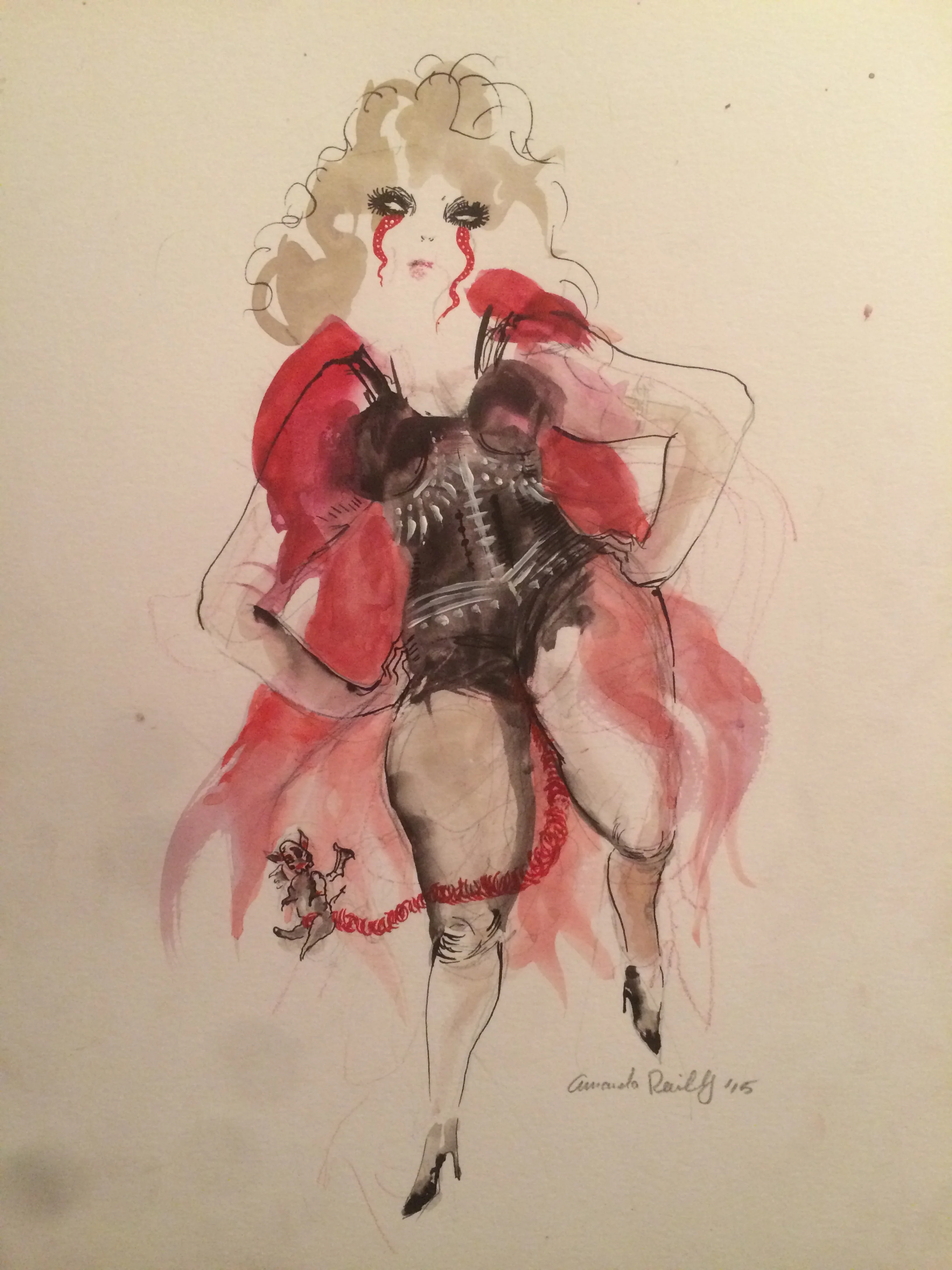 Ula Uberbusen's surrealistic performance (Available For Purchase)