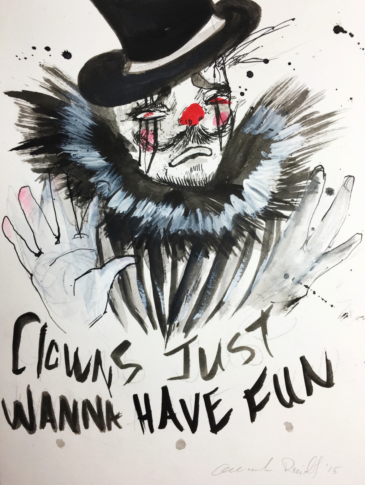 Scary Ben (Drawing Available for purchase)