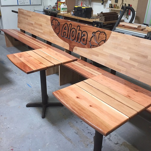 Bench Mock up