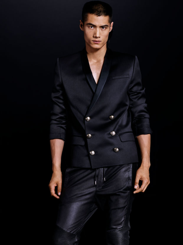 A look from the Balmain x H&M collection. Photo: H&M