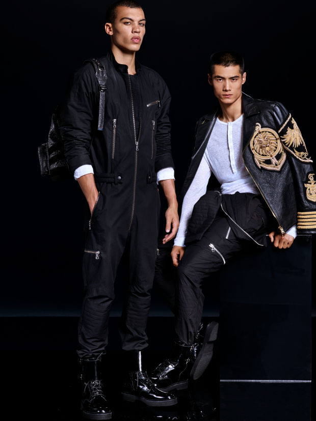 A look from the Balmain x H&M collection. Photo: H&M