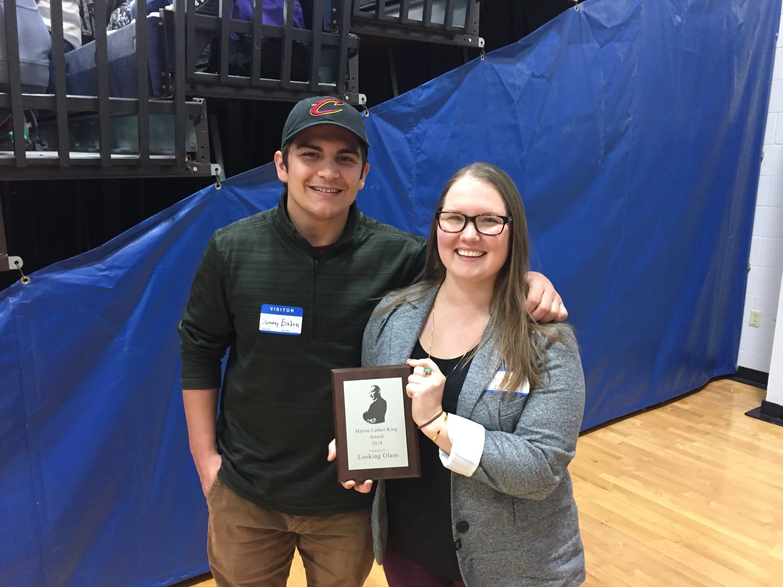 Cottage Grove High School presents MLK Award to Looking Glass