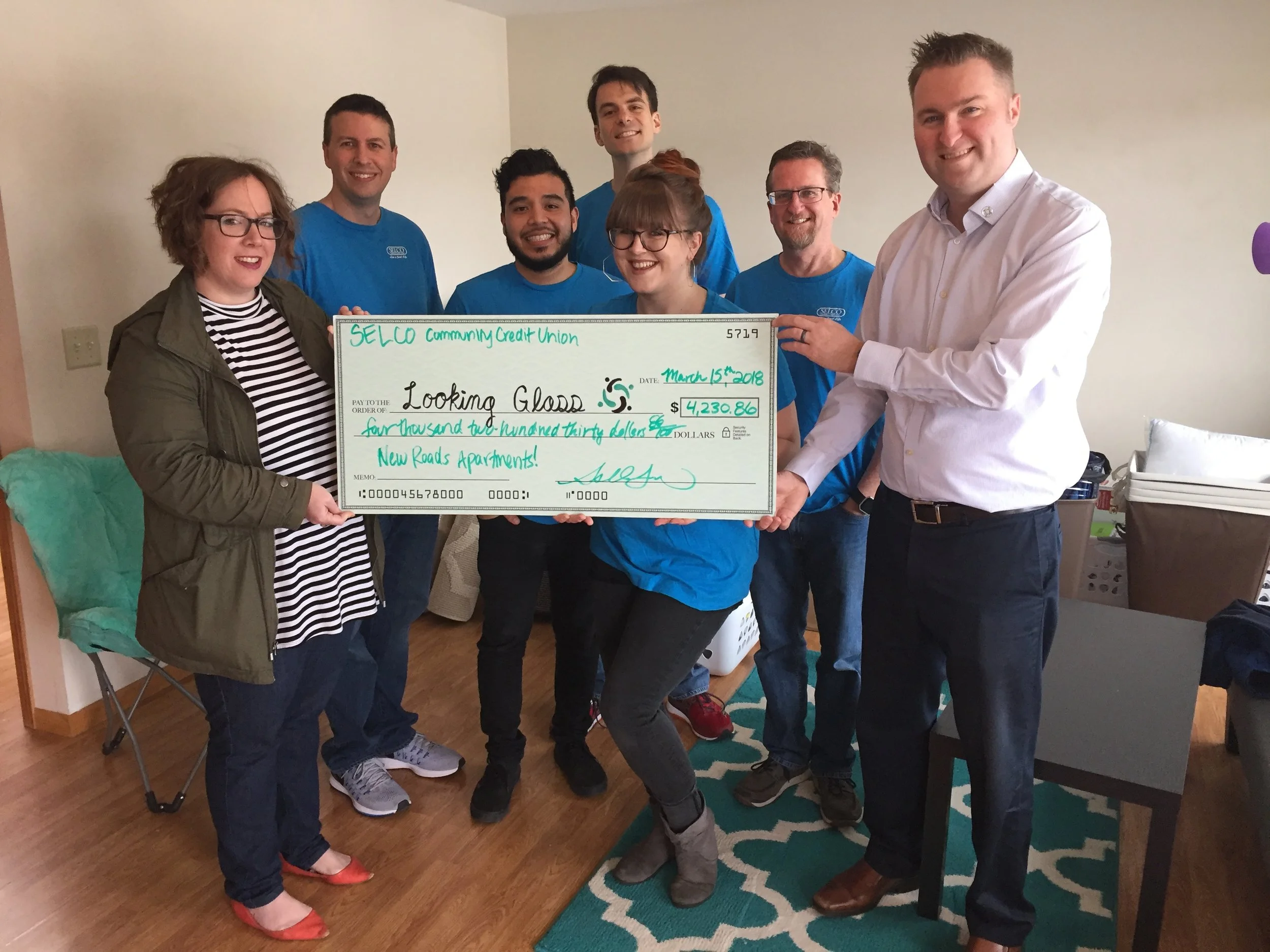 SELCO Provides Funding to Furnish New Roads Apartments