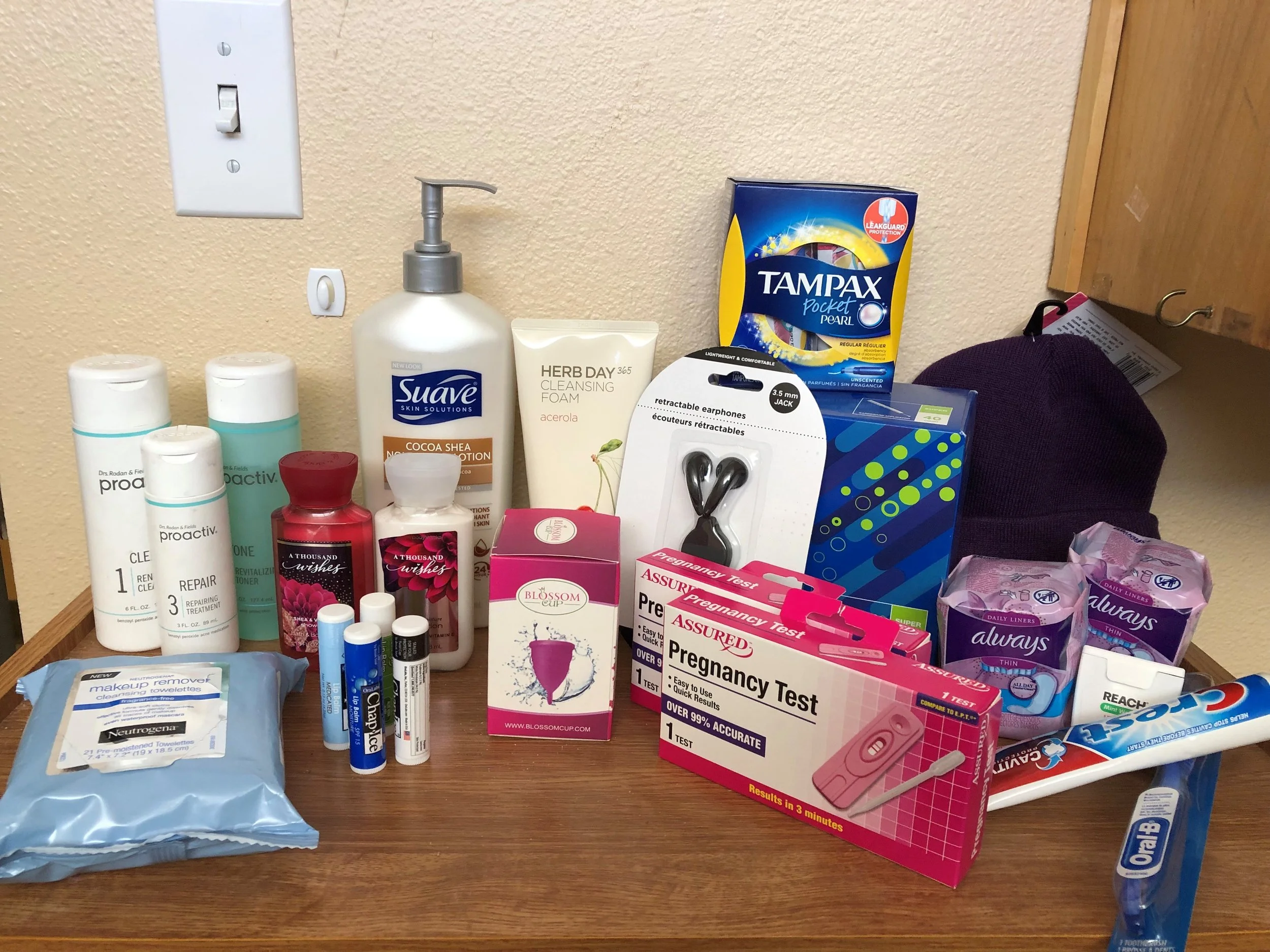 Self-care items are always needed for our trafficking survivors - donations of these types of items are welcomed.