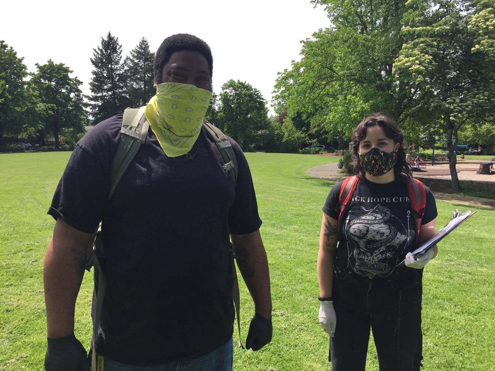 New Roads Outreach Team During COVID-19