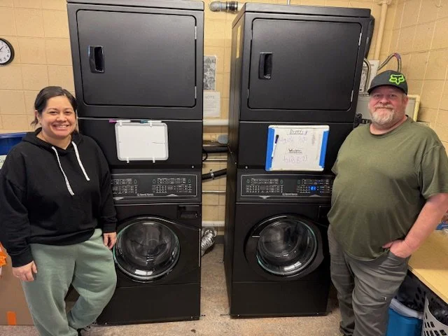 OnPoint Credit Union Funds Laundry Project at New Roads