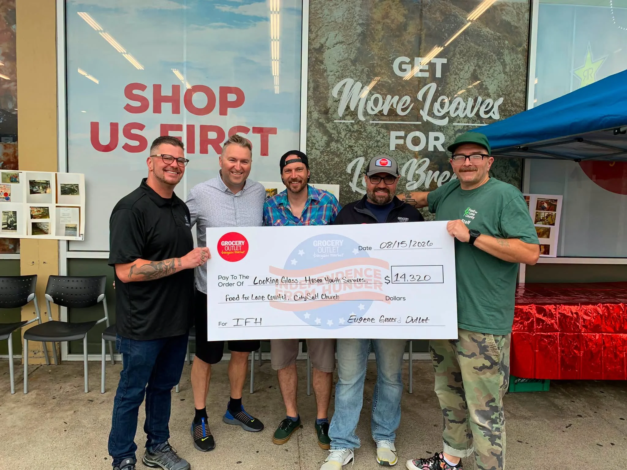 Eugene Grocery Outlet Fundraiser Raises Record Amount