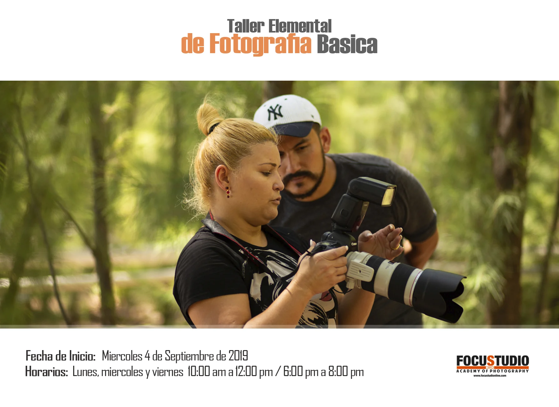 Taller Elemental de Fotografia Basica