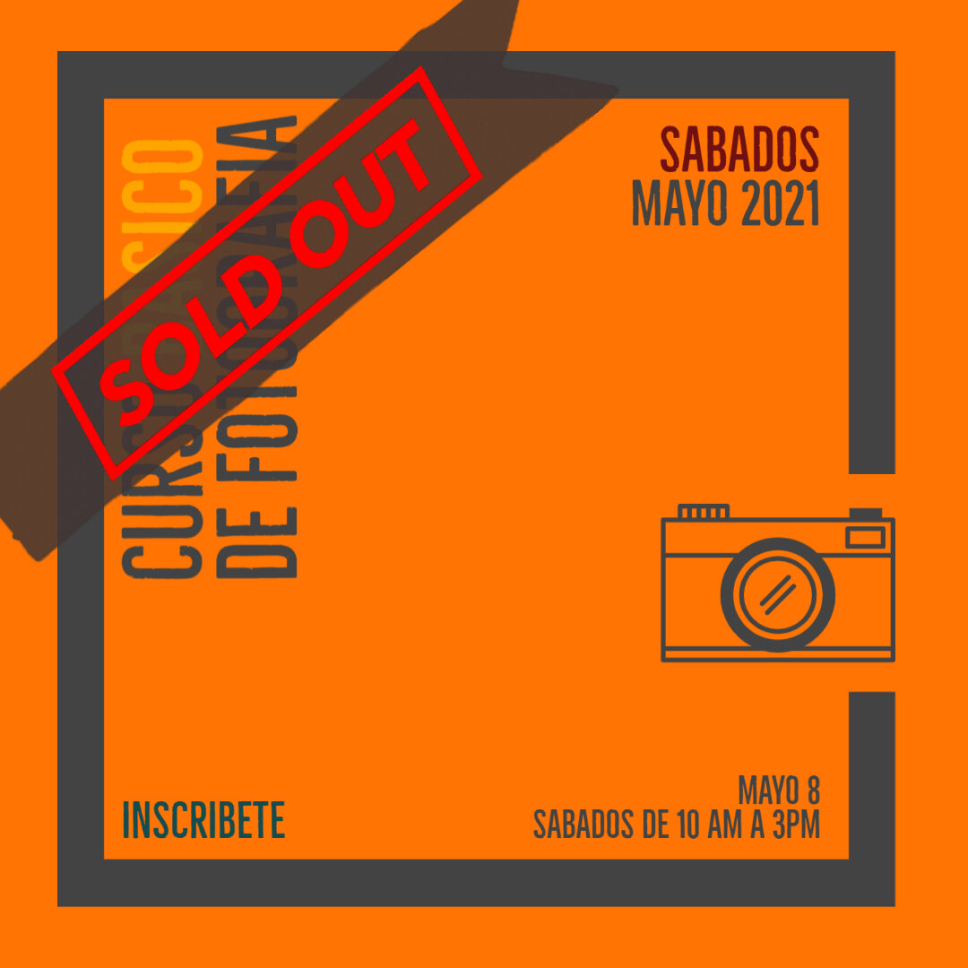 CURSO BASICO DE FOTOGRAFIA MAYO 2021