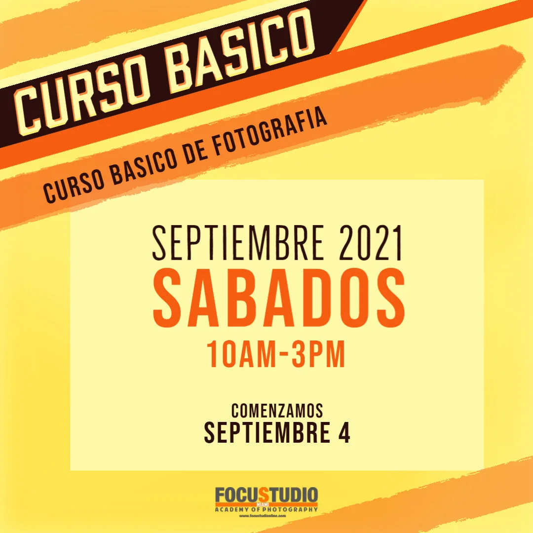 CURSO BASICO DE FOTOGRAFIA SEPTIEMBRE