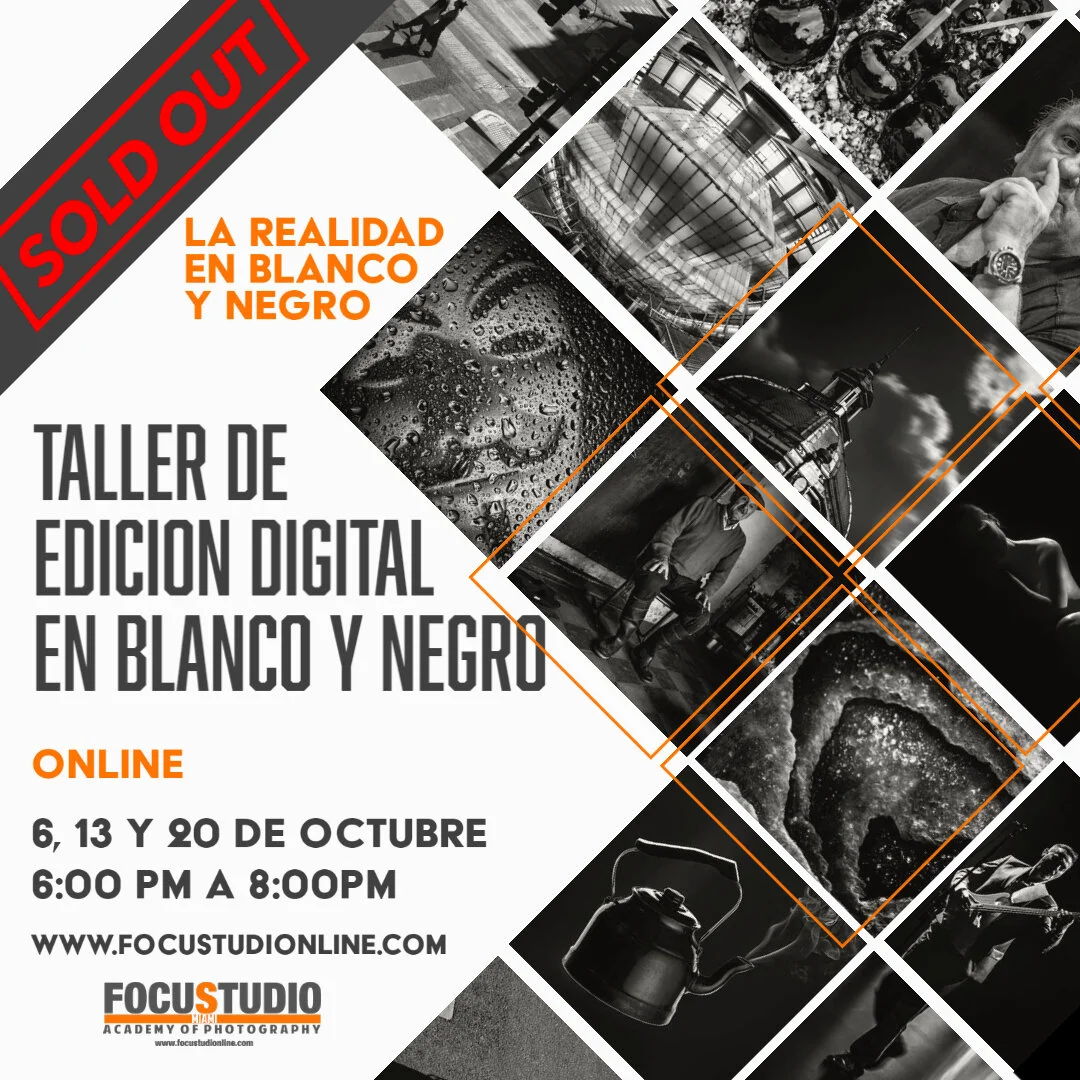 Taller de Edición Digital en Blanco y Negro.
