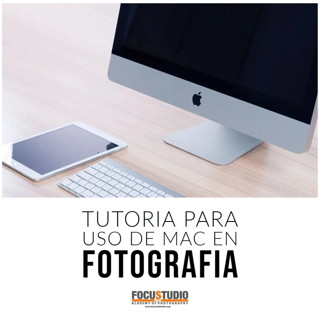 TUTORIA PARA USO DE MAC EN FOTOGRAFIA