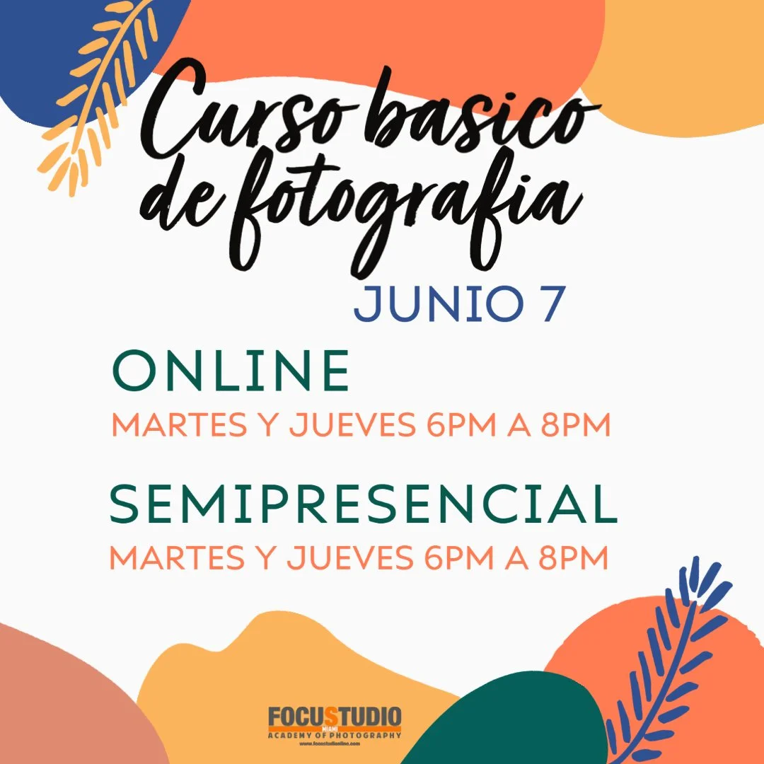 CURSO BASICO DE FOTOGRAFIA JUNIO 2022