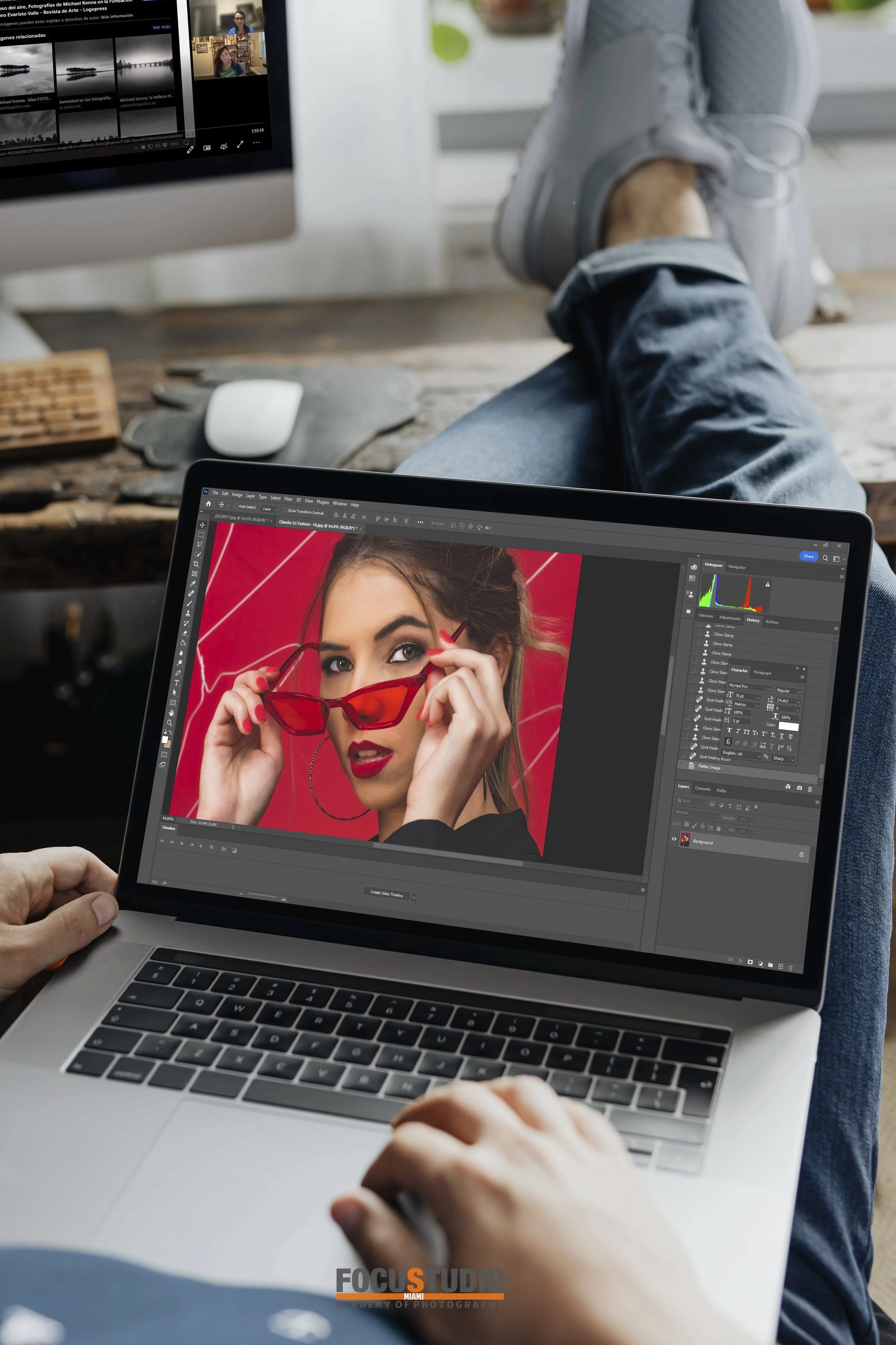Woman working from home (Copy)