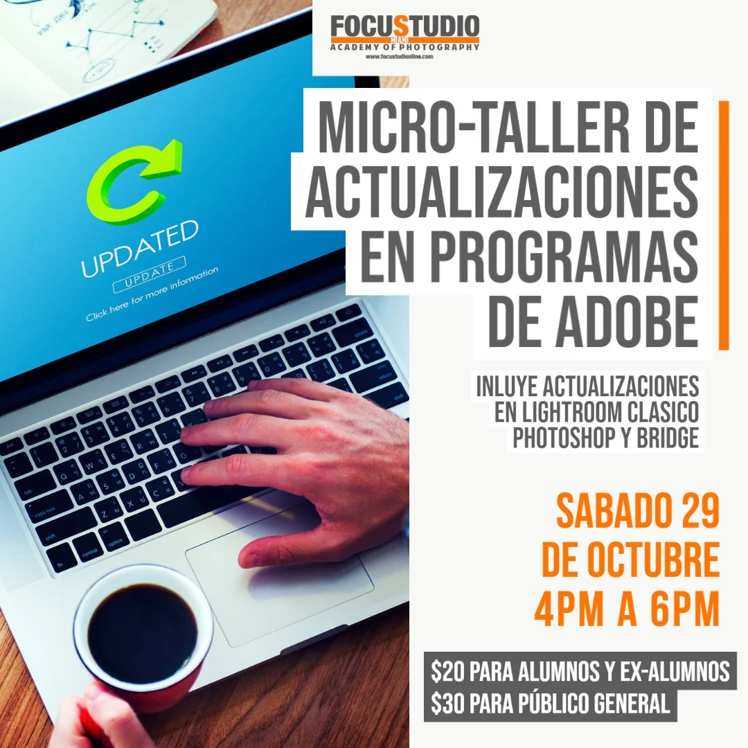 MICRO-TALLER DE ACTUALIZACIONES EN PROGRAMAS DE ADOBE