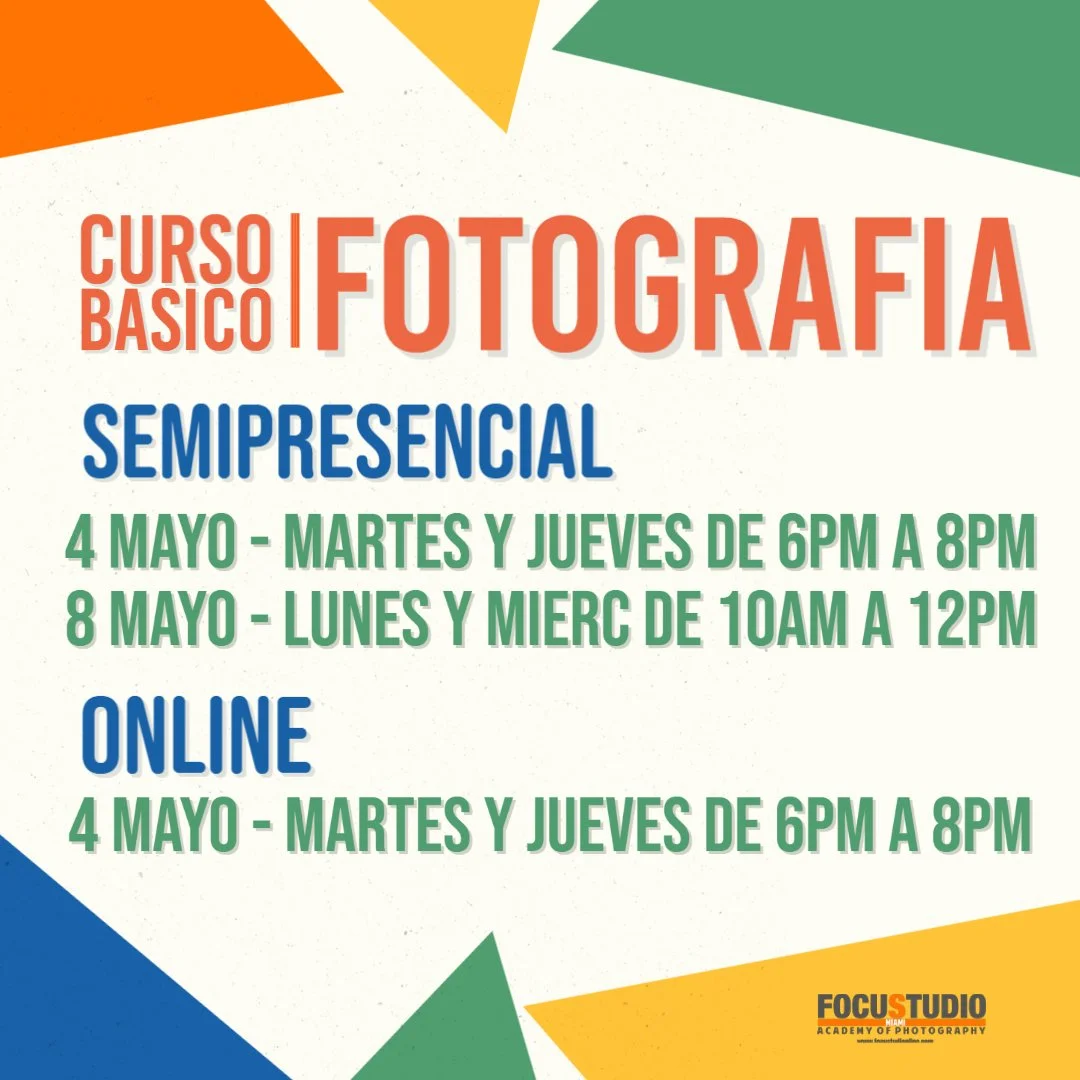CURSO BASICO DE FOTOGRAFIA MAYO 2023
