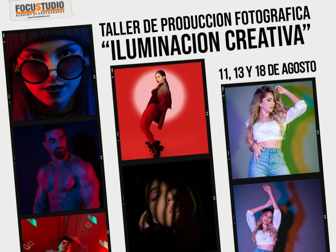 TALLER DE PRODUCCION FOTOGRAFICA: “ILUMINACION CREATIVA”