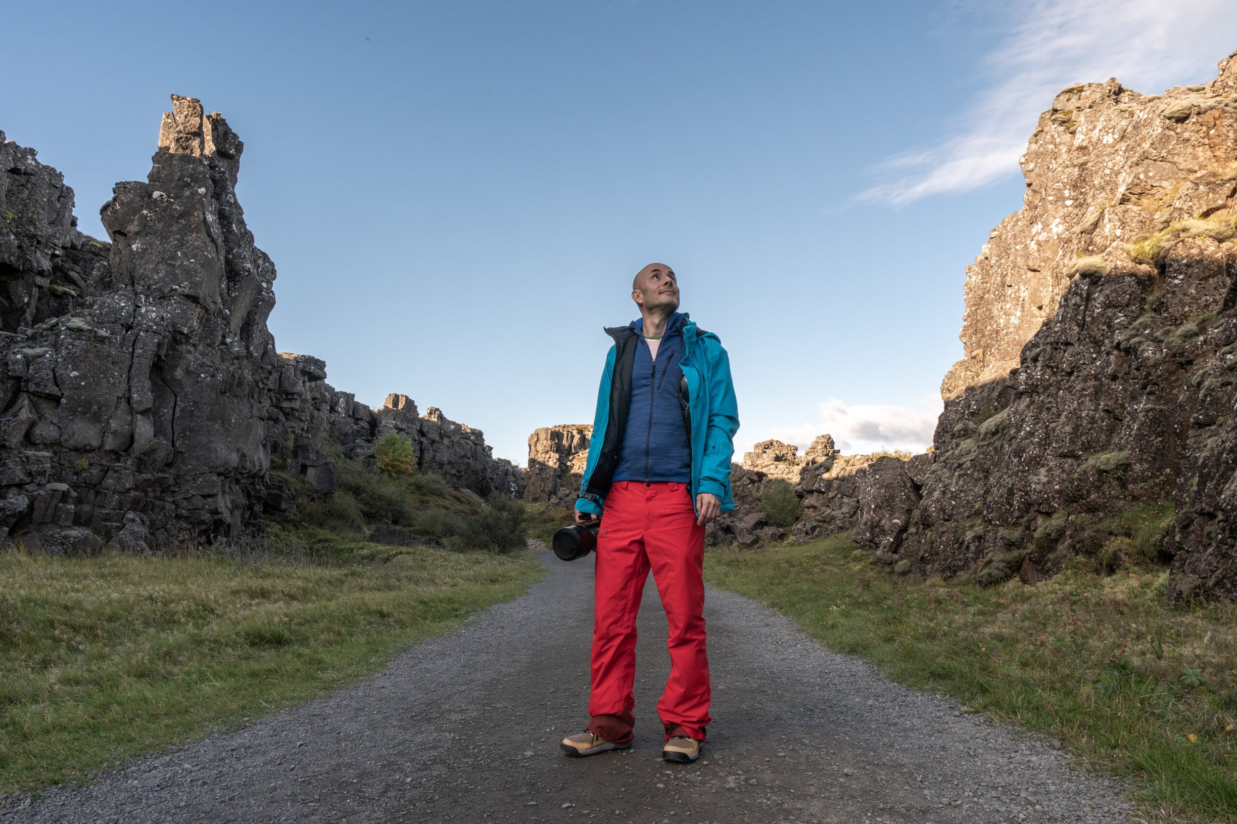 Jaime en Thingvellir — Islandia