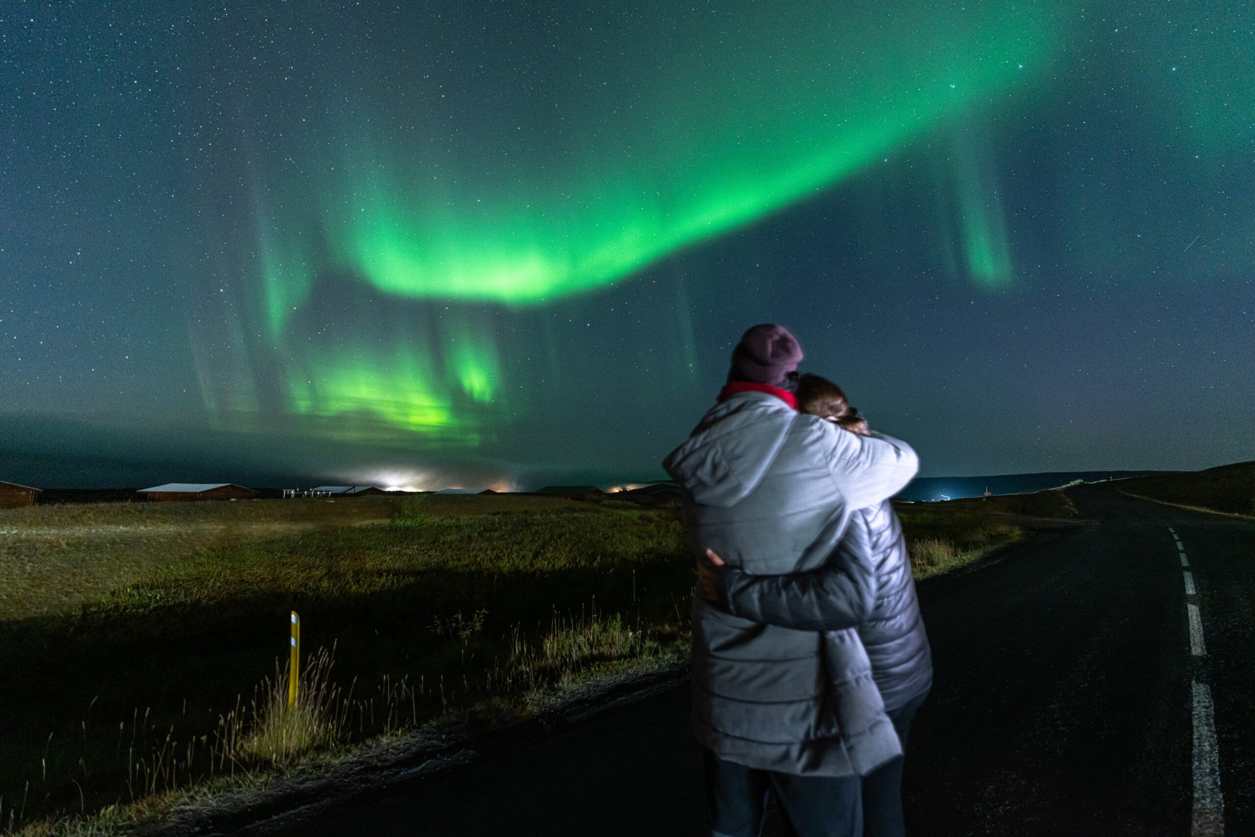 Mi primera aurora — Islandia