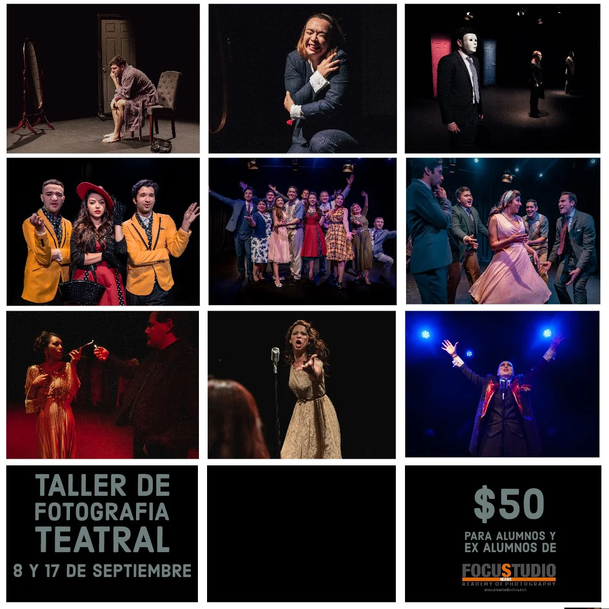 TALLER PRACTICO DE FOTOGRAFIA TEATRAL