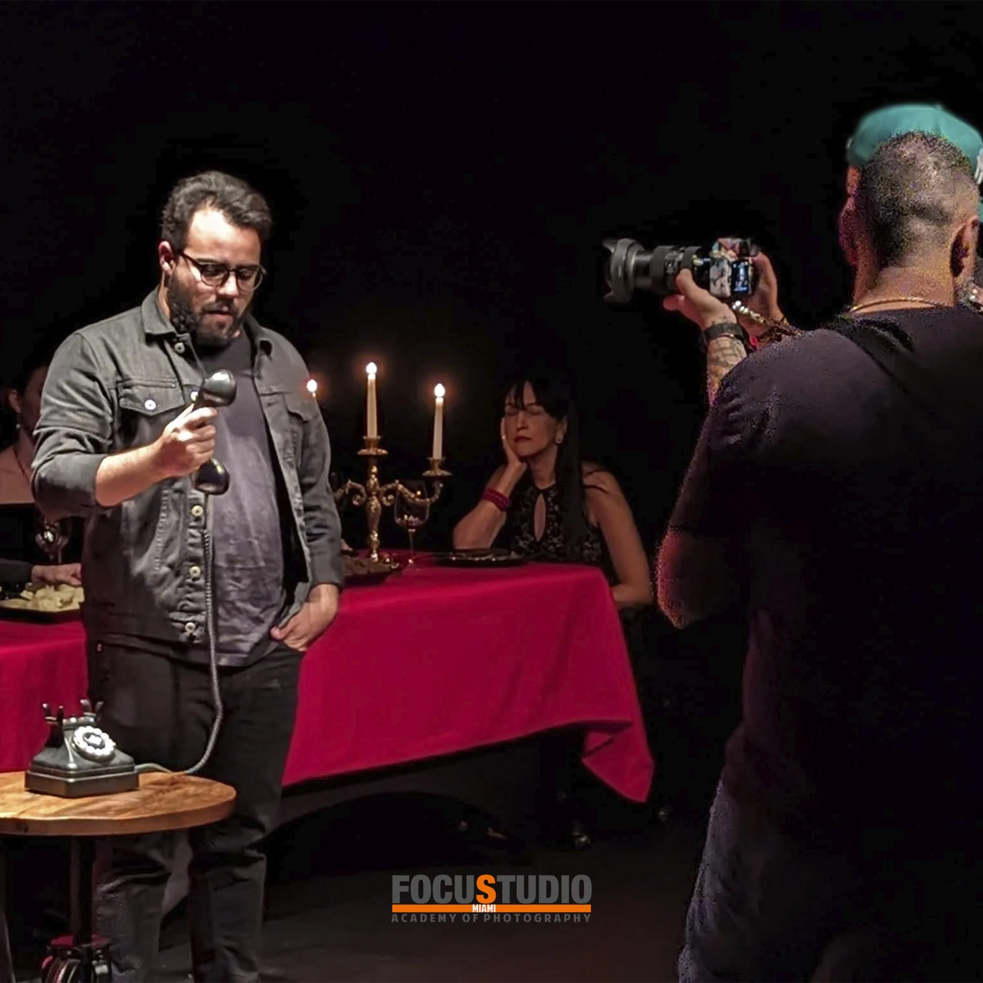 SESION DE FOTOGRAFIA TEATRAL