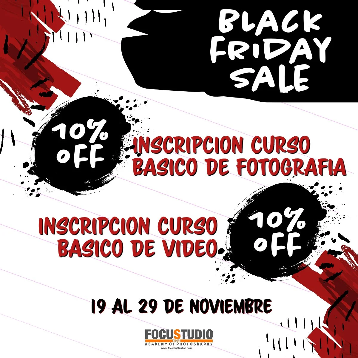 BLACK FRIDAY DISCOUNTS