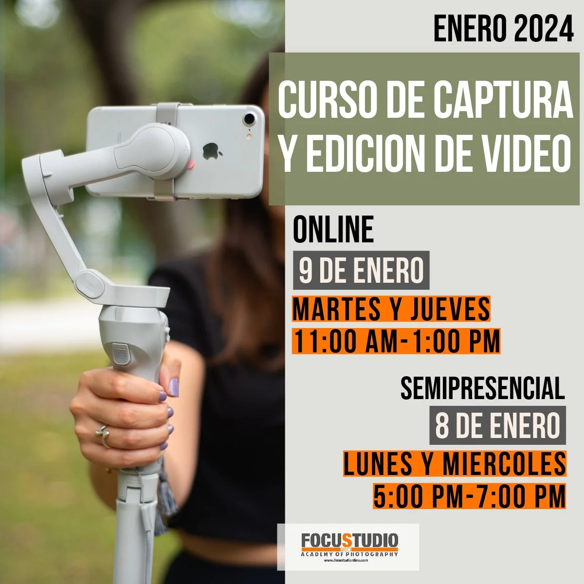 PROGRAMA DE CAPTURA Y EDICION DE VIDEO 2024 - NIVEL I