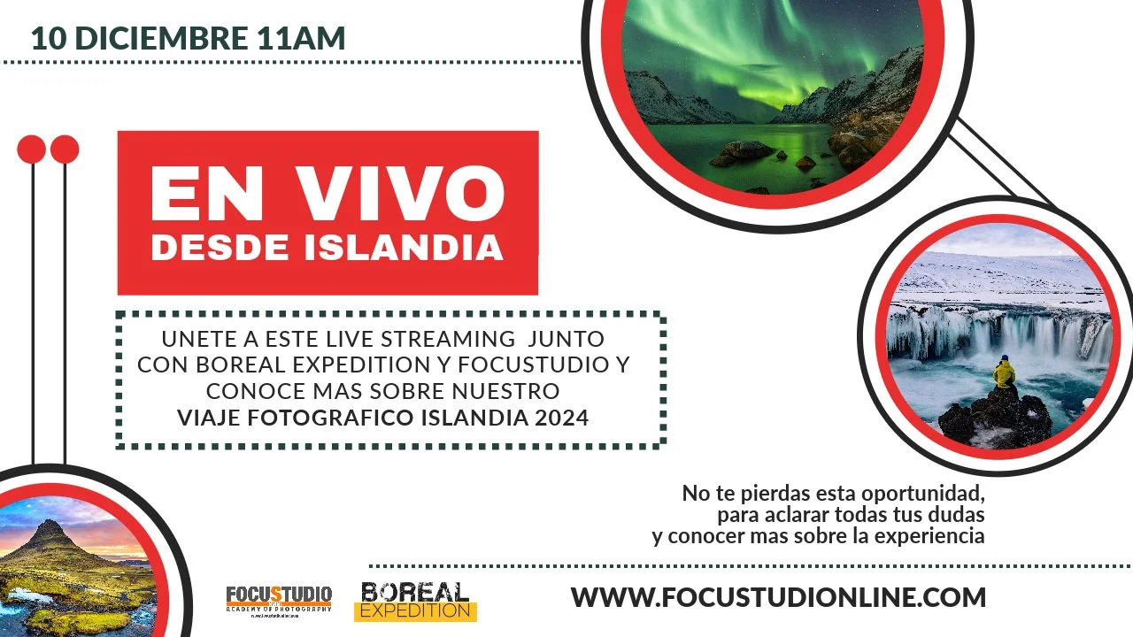 SESION EN VIVO DESDE ISLANDIA