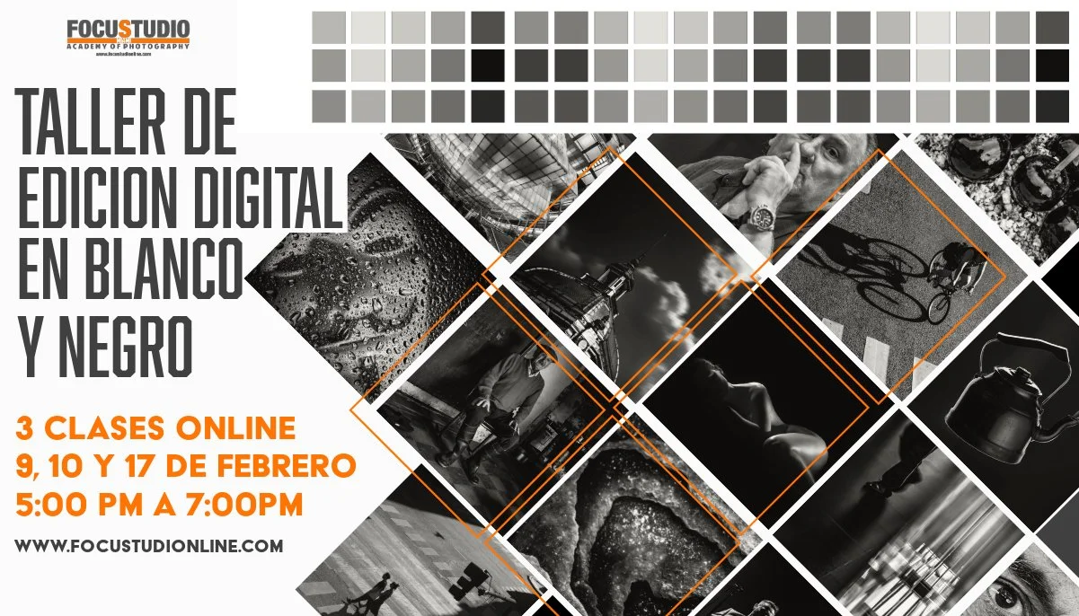 Taller de Edición Digital en Blanco y Negro. 