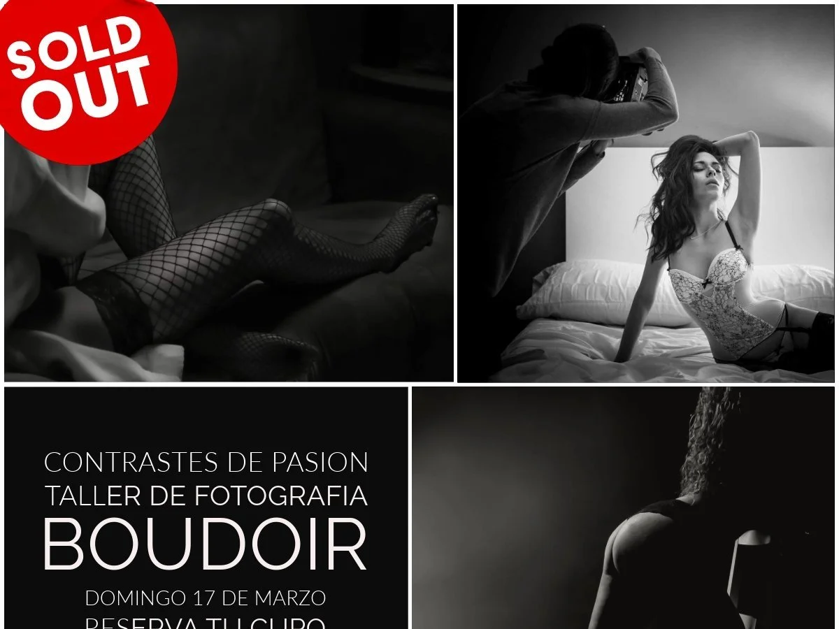 TALLER DE FOTOGRAFIA BOUDOIR