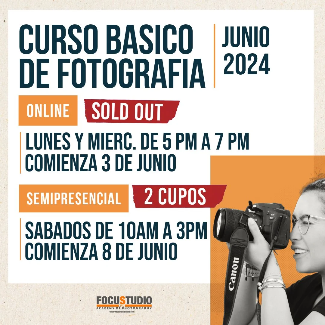 CURSO BASICO DE FOTOGRAFIA JUNIO 2024