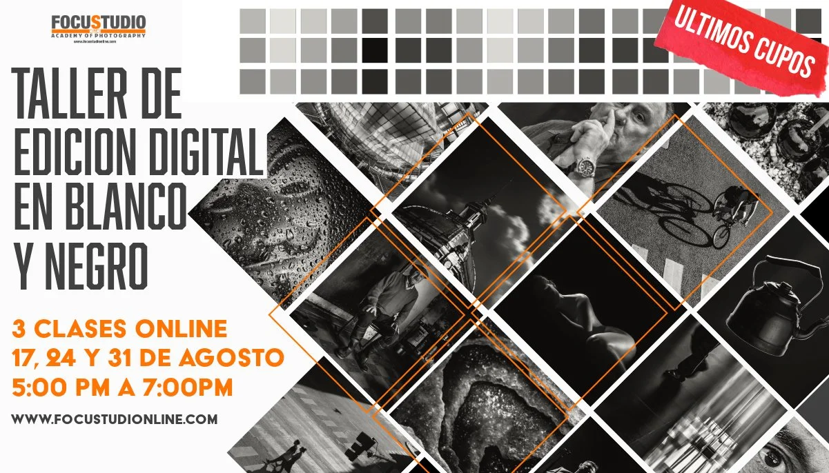Taller de Edición Digital en Blanco y Negro.