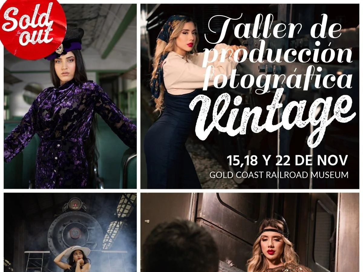 TALLER DE PRODUCCIÓN FOTOGRÁFICA VINTAGE