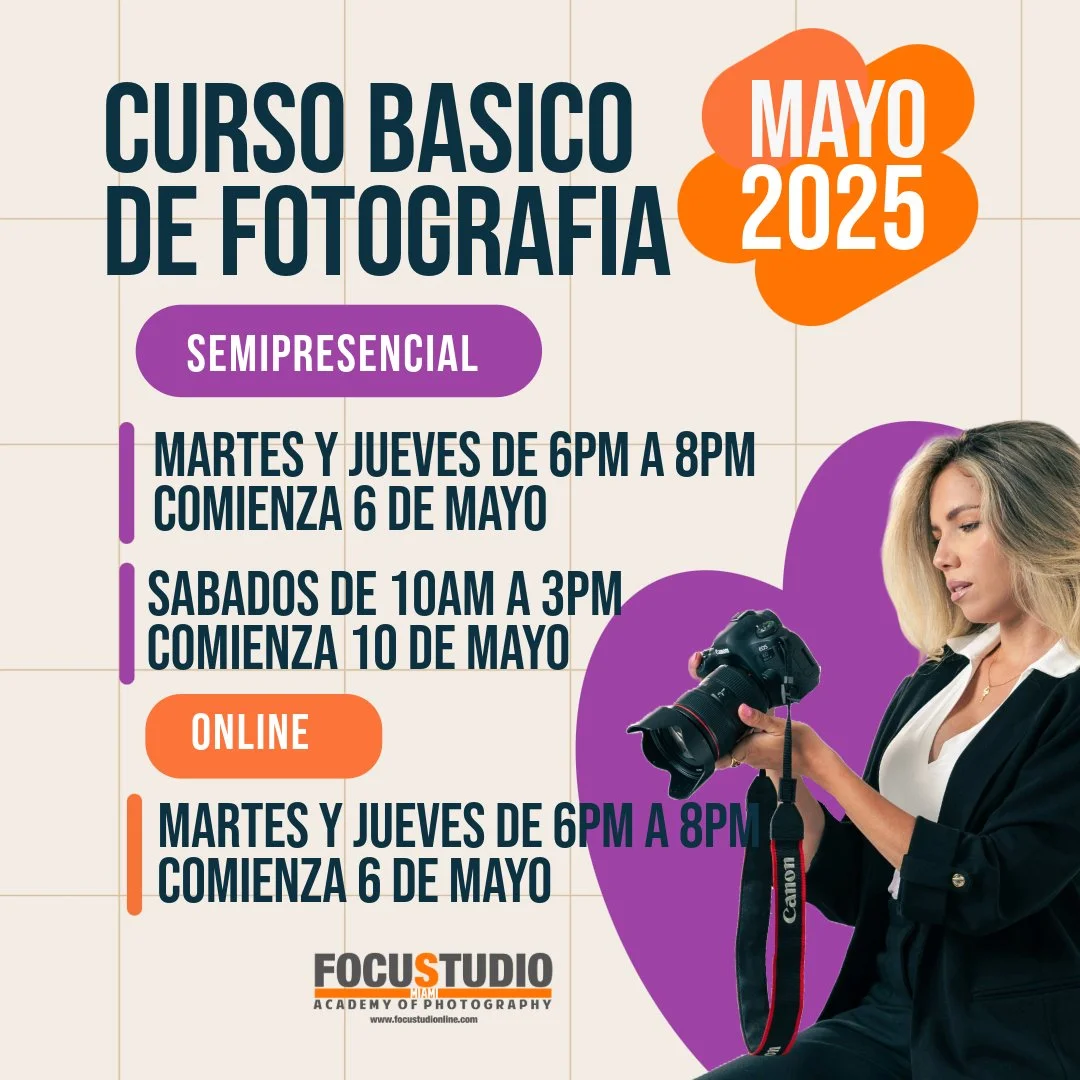 CURSO BASICO DE FOTOGRAFIA MAYO 2025