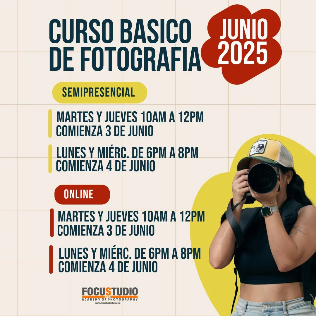 CURSO BASICO DE FOTOGRAFIA JUNIO 2025