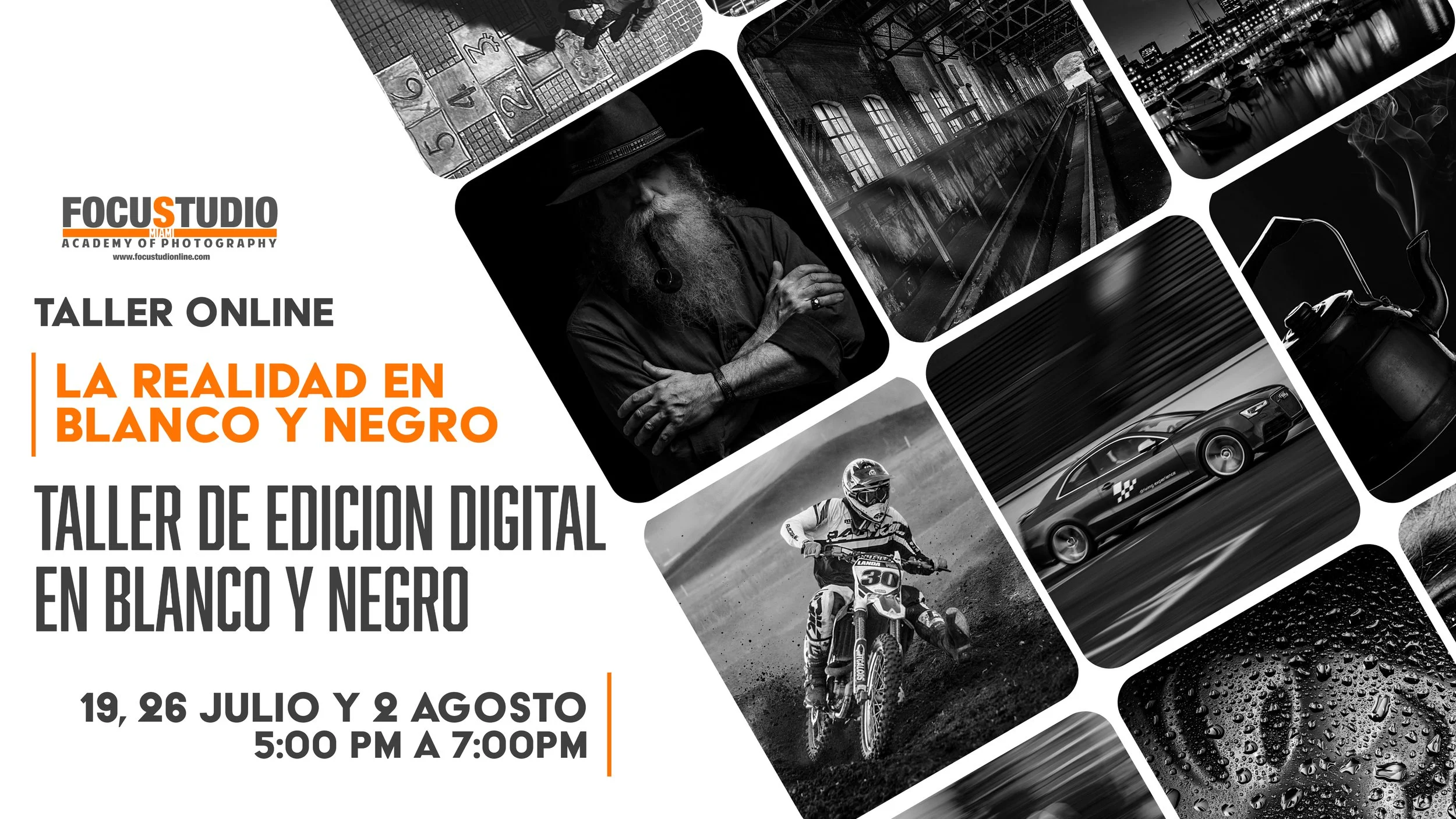 Taller de Edición Digital en Blanco y Negro 