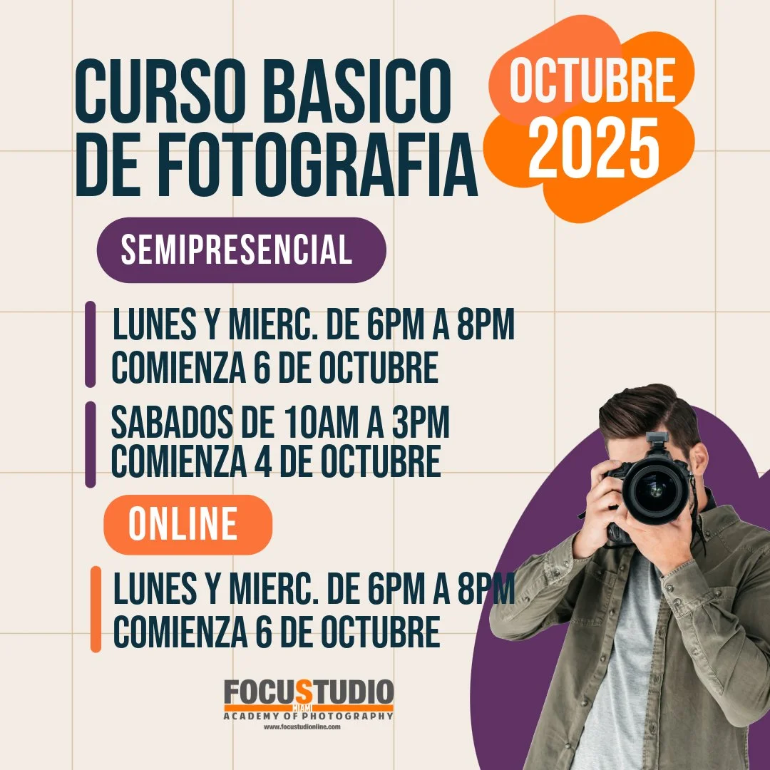 CURSO BASICO DE FOTOGRAFIA OCTUBRE