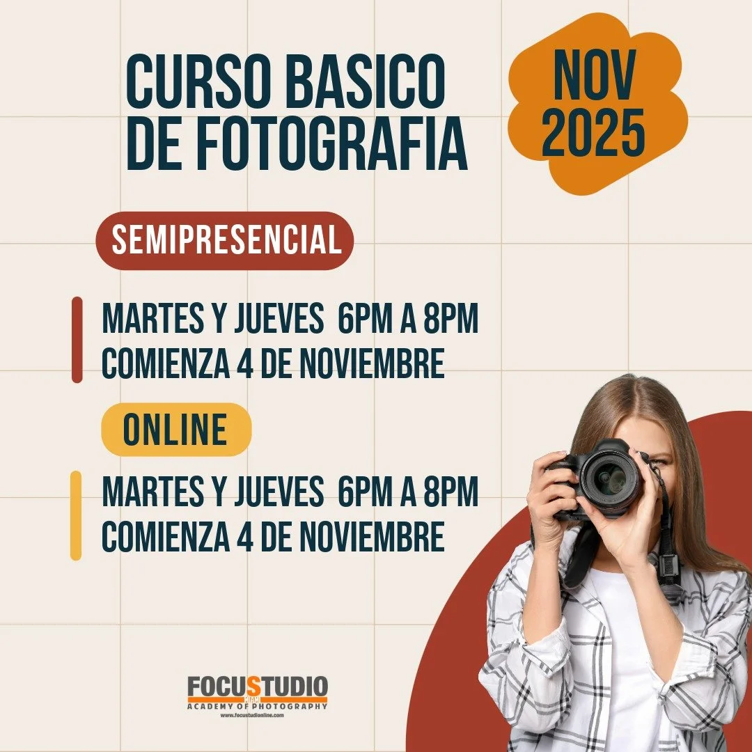 CURSO BASICO DE FOTOGRAFIA NOVIEMBRE 2025