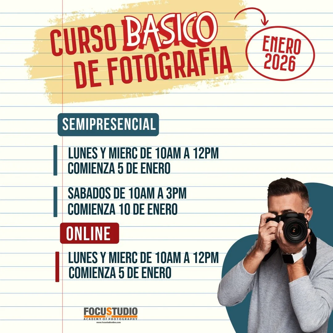 CURSO BASICO DE FOTOGRAFIA ENERO