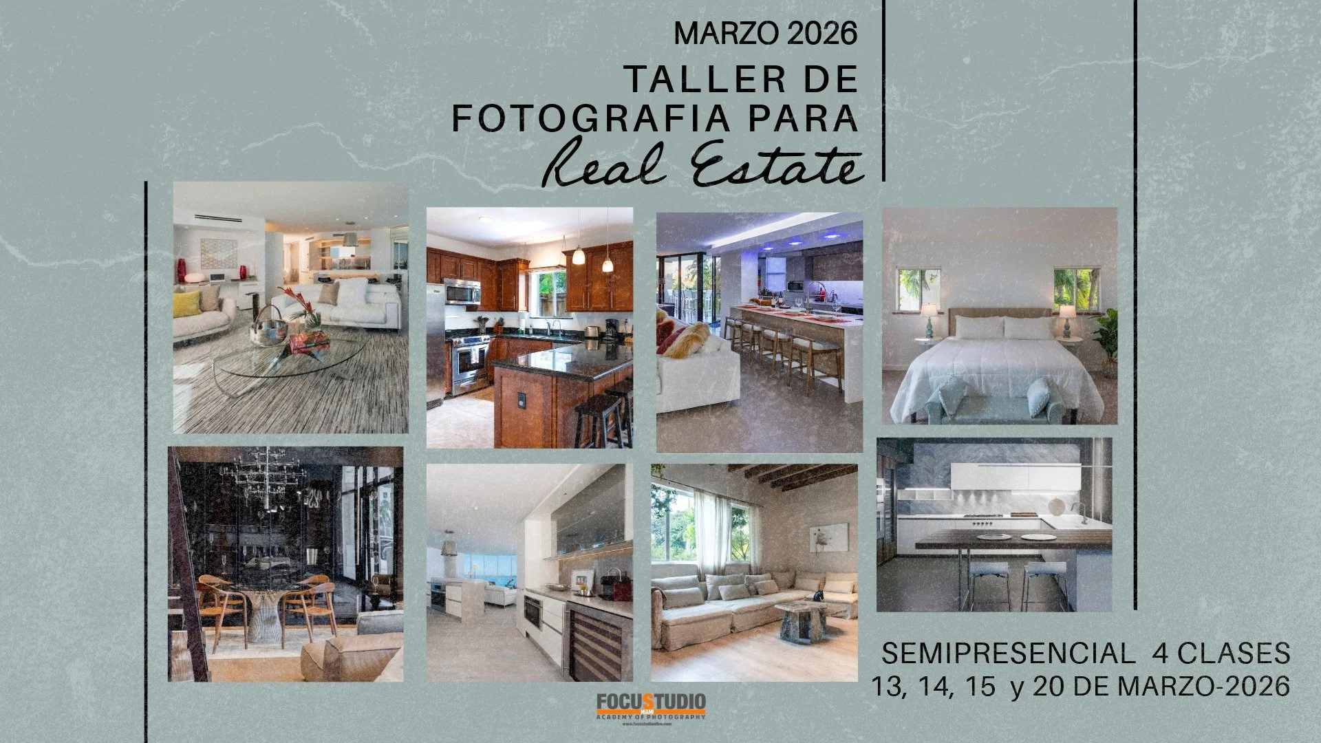 TALLER DE FOTOGRAFIA PARA REAL ESTATE 