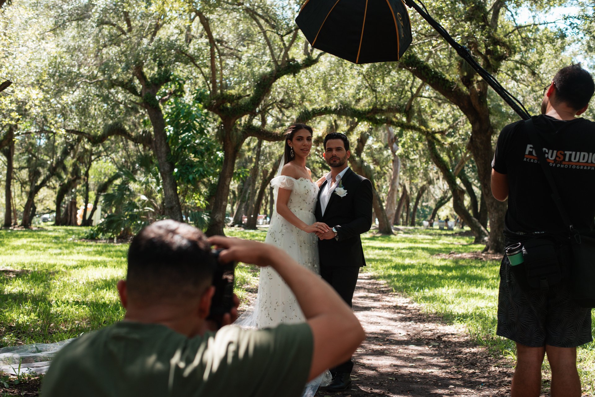 TALLER DE ILUMINACIÓN PARA RETRATO DE BODA 