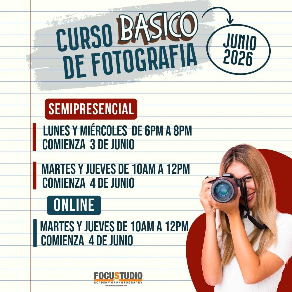 CURSO BASICO DE FOTOGRAFIA JUNIO
