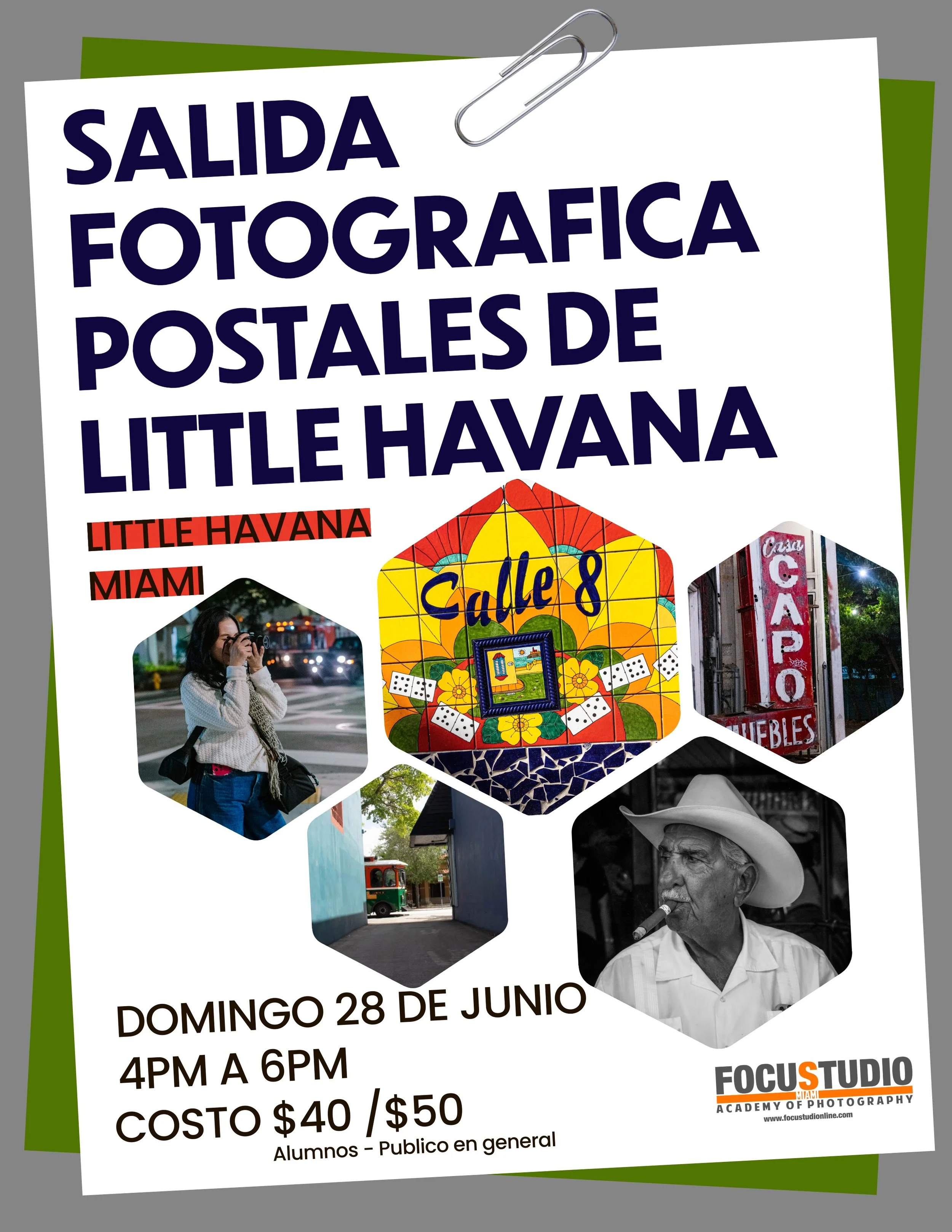 SALIDA FOTOGRÁFICA – POSTALES DE LITTLE HAVANA