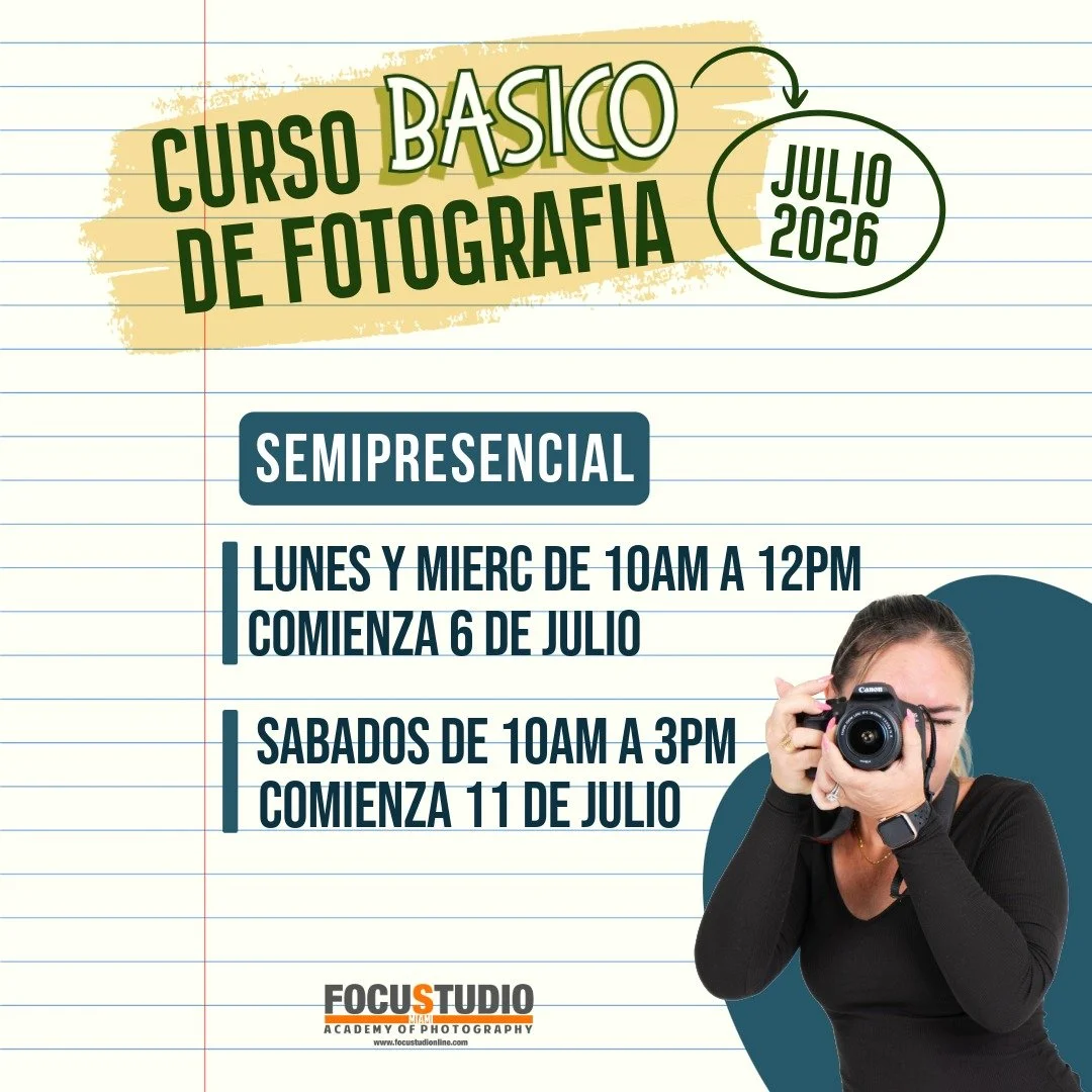 CURSO BASICO DE FOTOGRAFIA JULIO
