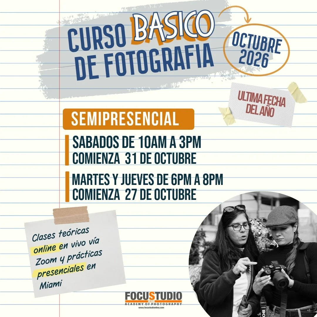 CURSO BASICO DE FOTOGRAFIA OCTUBRE