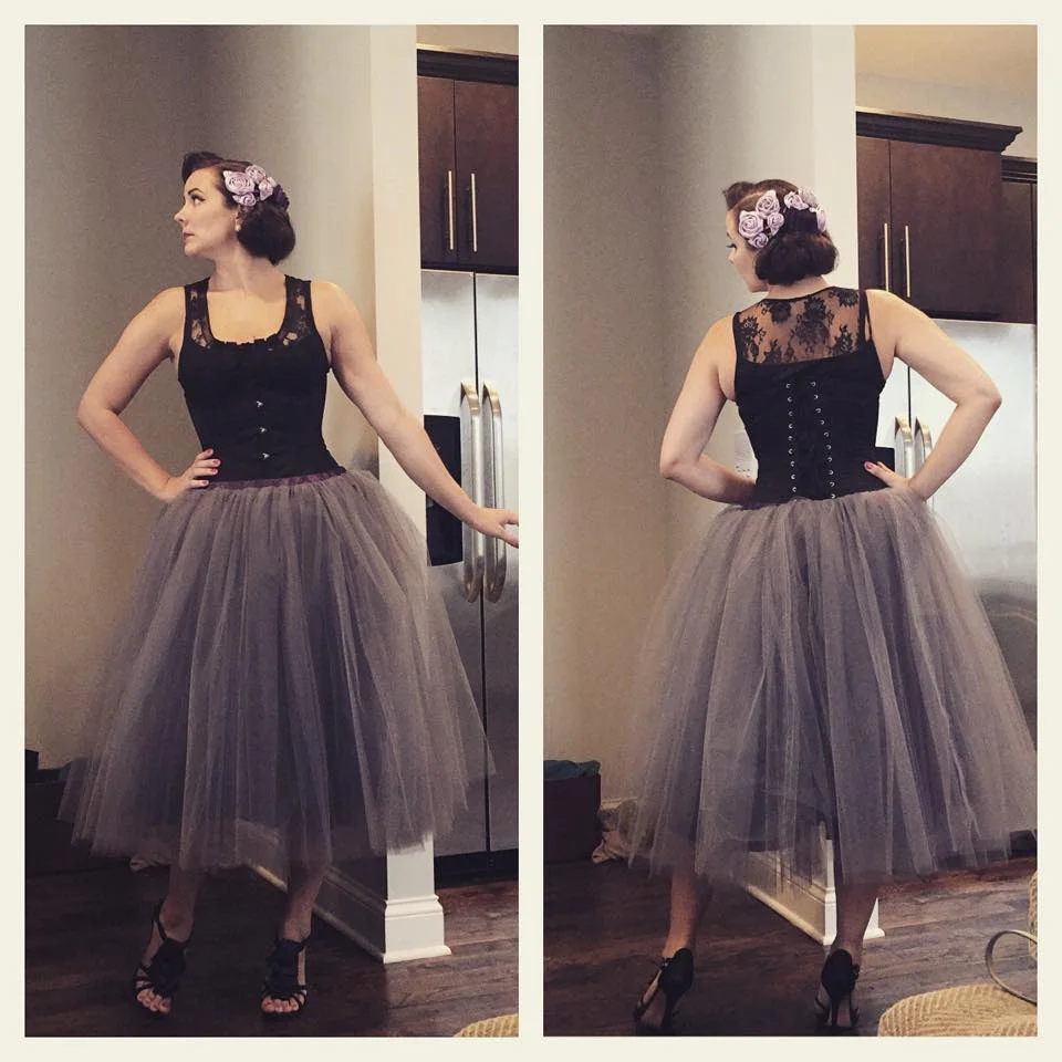 Tank: Express (old), corset: Orchard Corset #345 , Skirt: homemade, shoes: Nordstrom BP brand (old)