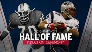 2019 Patriots Hall of Fame Mini Package