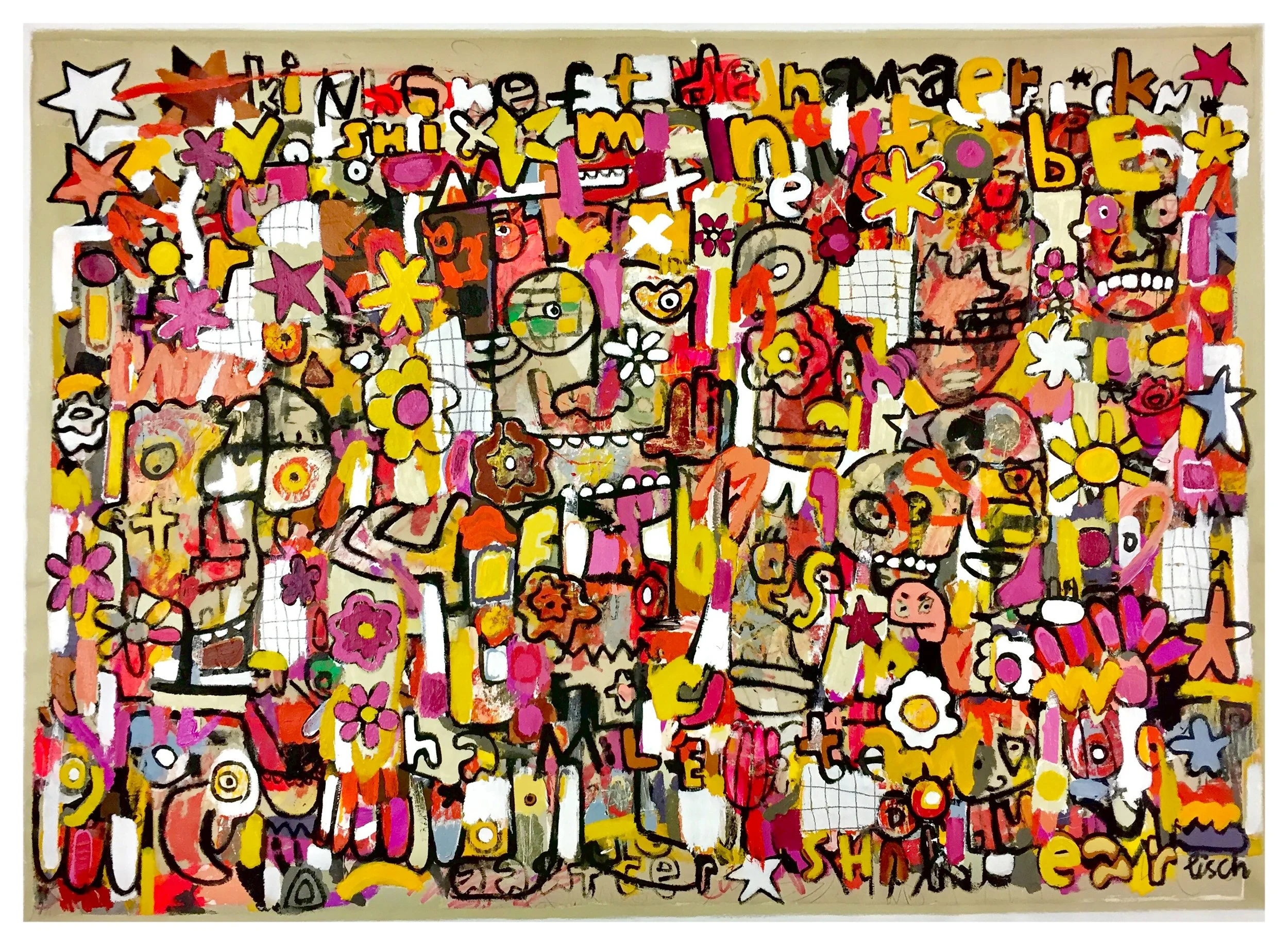 Hamlet's Egg, 49x67"
