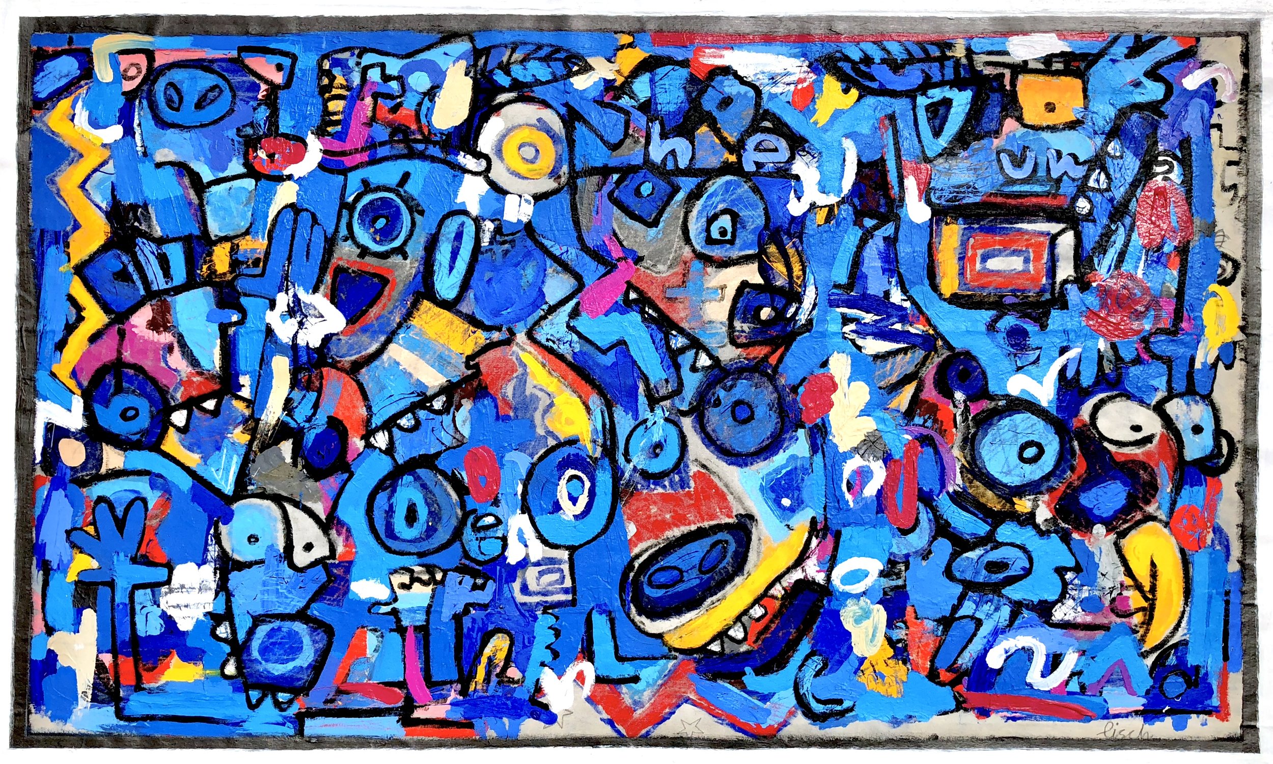 Spirit of the Bull, 38x63"