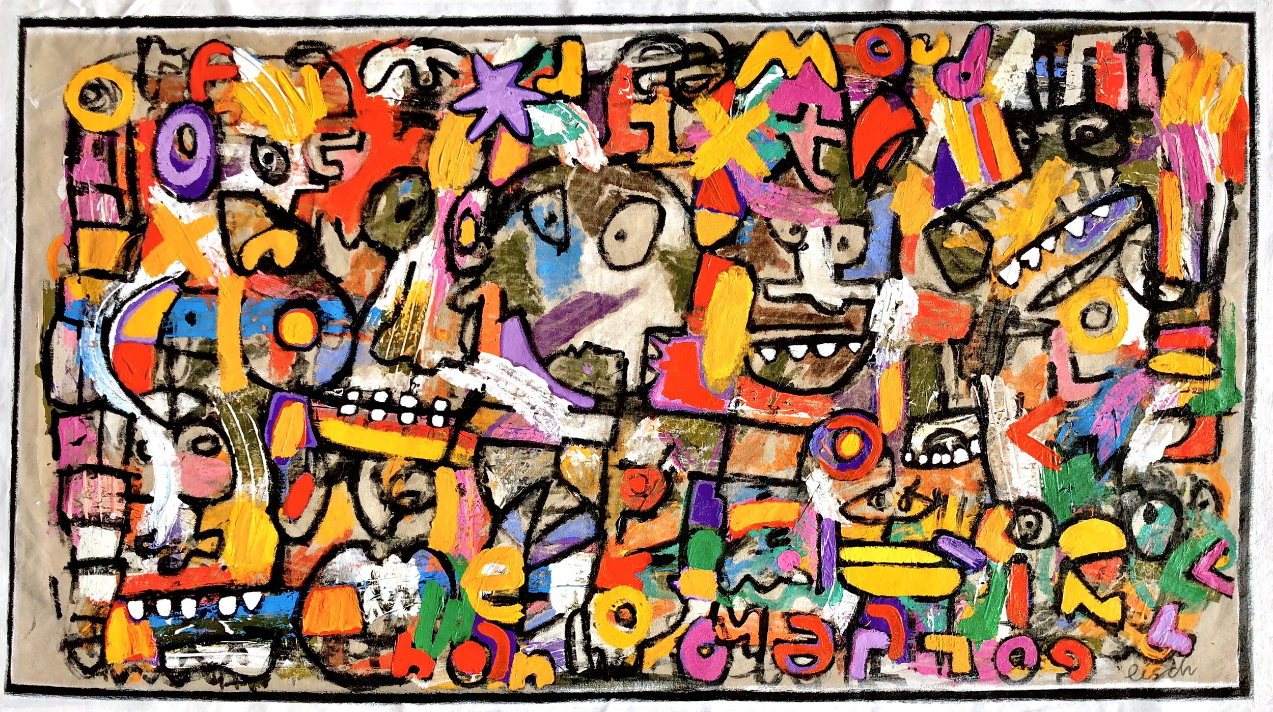 Witch Doctor, 37x66"